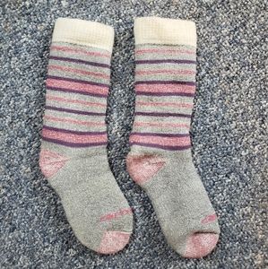 Never worn Carhart socks pink, purple, & gray